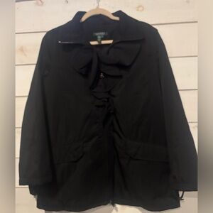 Ralph Lauren Black Utility Jacket for Women in size Large. Great condition!